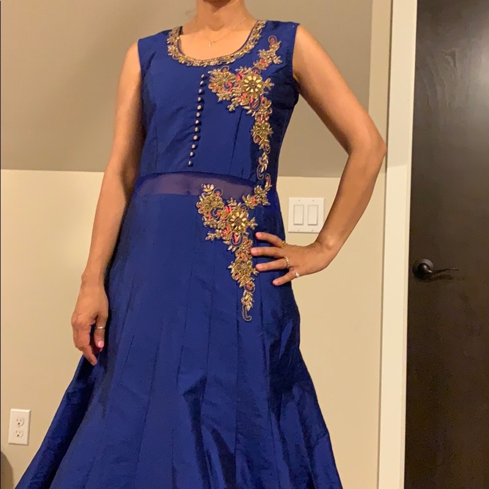 Blue Indian gown